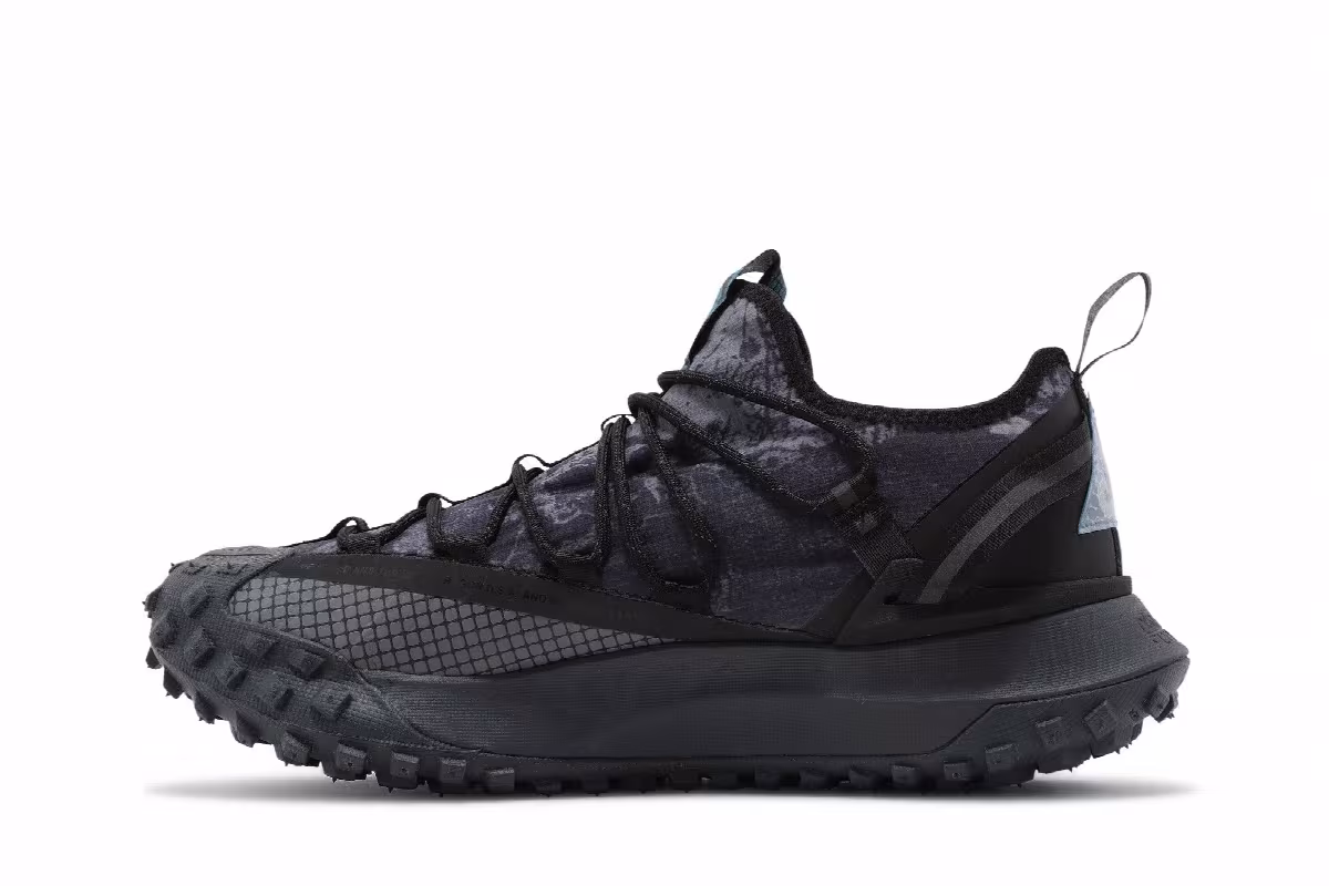 Nike ACG Mountain Fly Low Black Green Abyss, view 4