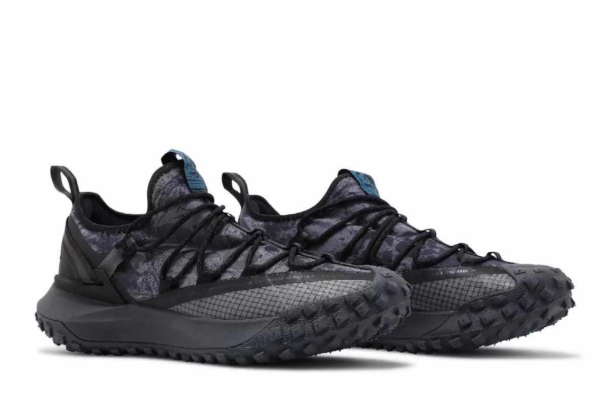 Nike ACG Mountain Fly Low Black Green Abyss, view 9