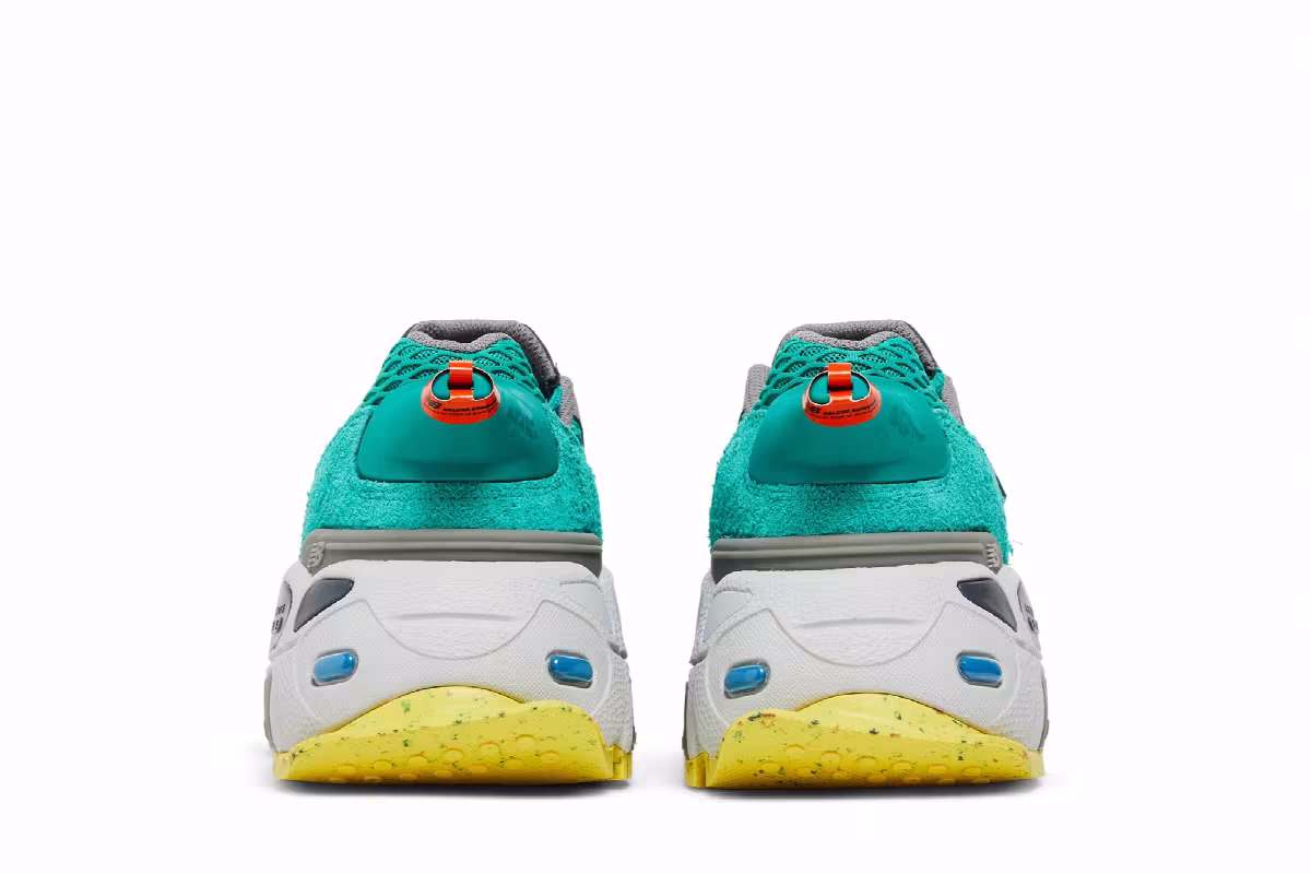 Salehe Bembury x New Balance 574 YURT Universal Communication - Emerald Sky, view 7