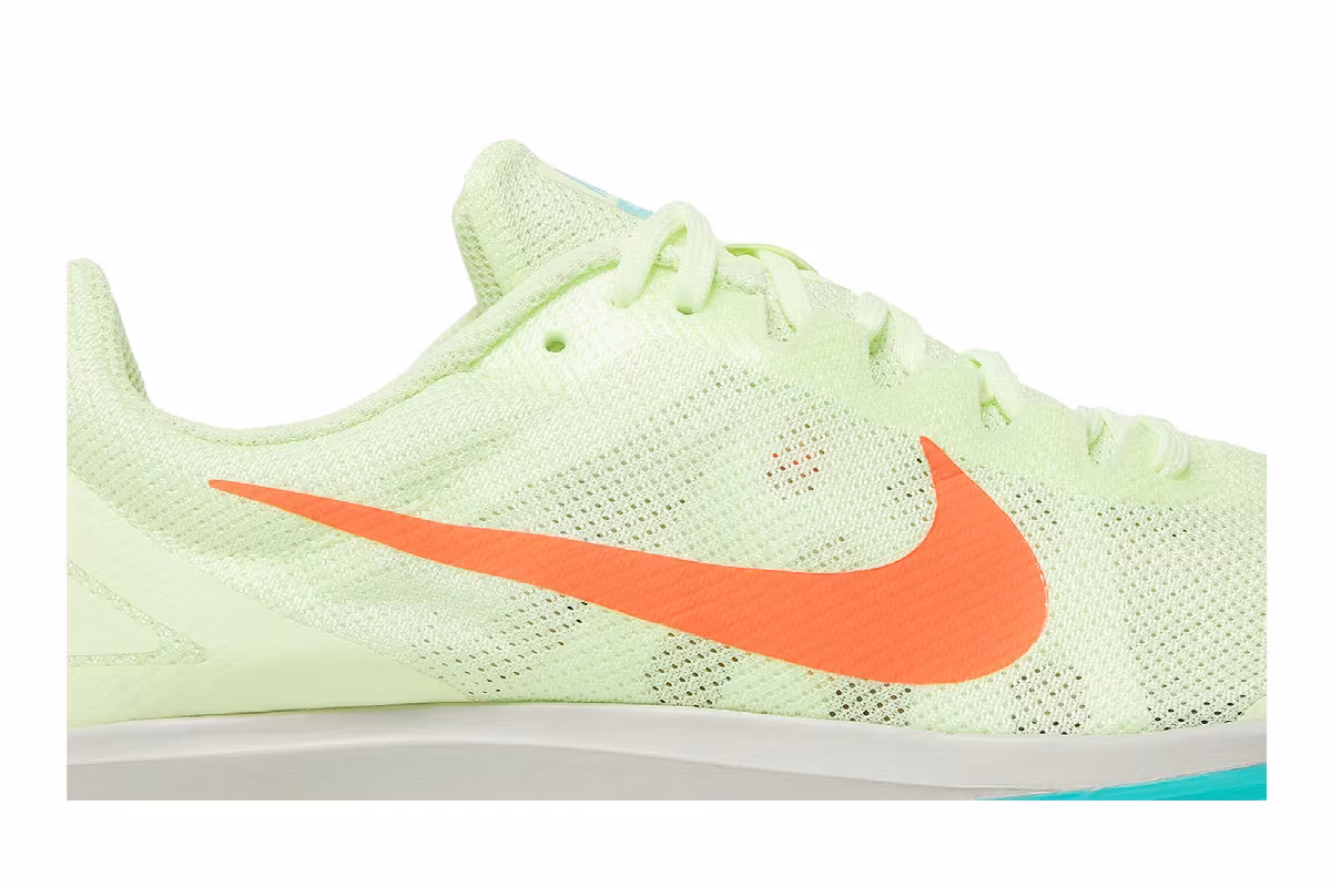 Nike Zoom Rival D 10 Barely Volt Hyper Orange, view 3