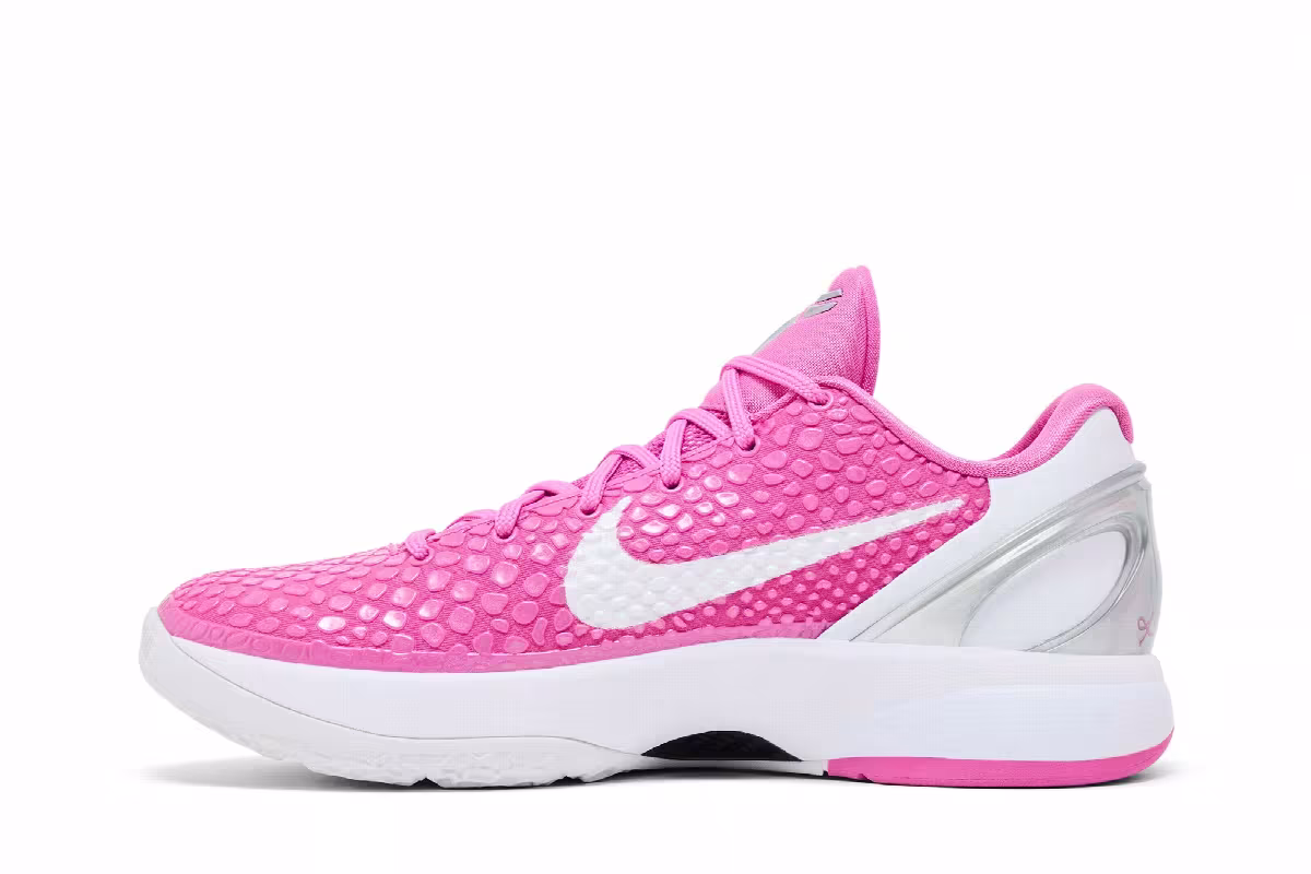 Nike Zoom Kobe 6 Protro Think Pink, view 4