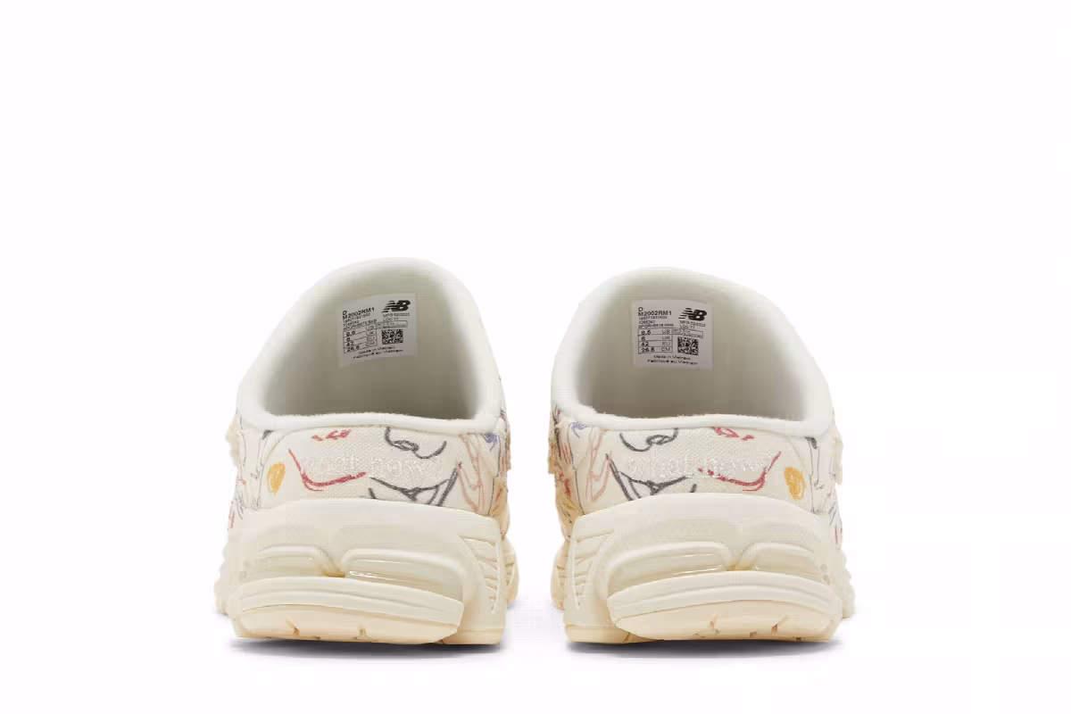 Bryant Giles x New Balance 2002R Mule The Artist’s Shoe, view 7