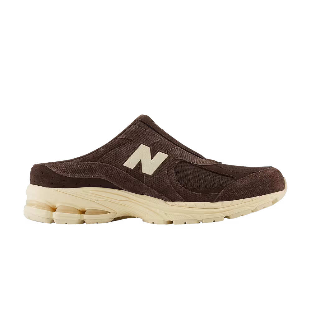 New Balance 2002R Mule Brown Corduroy