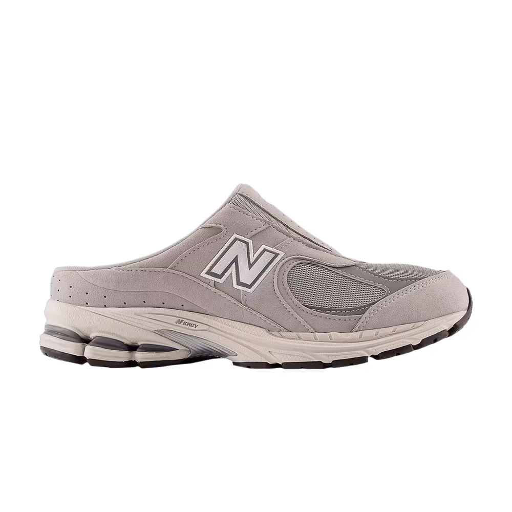 New Balance 2002R Mule Grey Silver
