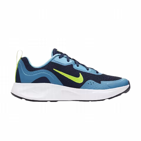 Nike Wearallday GS 'Midnight Navy Volt'