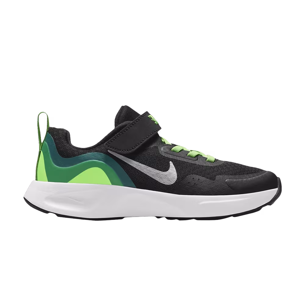 Nike Wearallday PS Black Green Strike