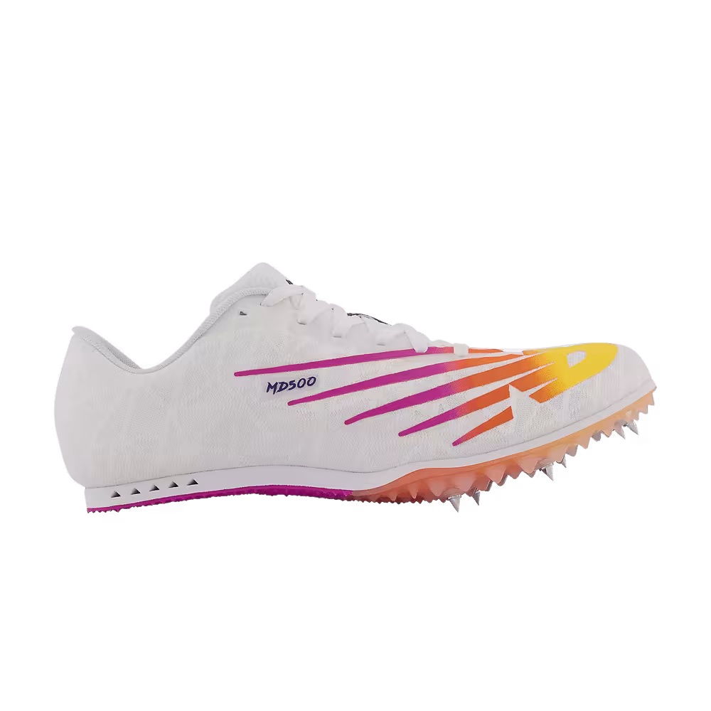 New Balance MD500v8 White Vibrant Violet