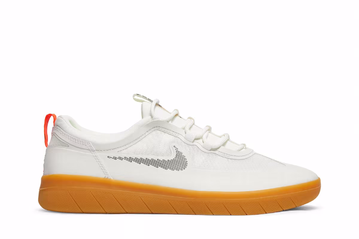 Nike Nyjah Free 2 SB Rawdacious - Summit White, view 2