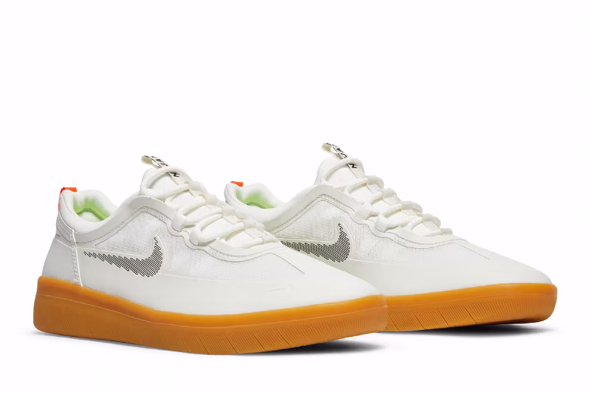 Nike Nyjah Free 2 SB Rawdacious - Summit White, view 9