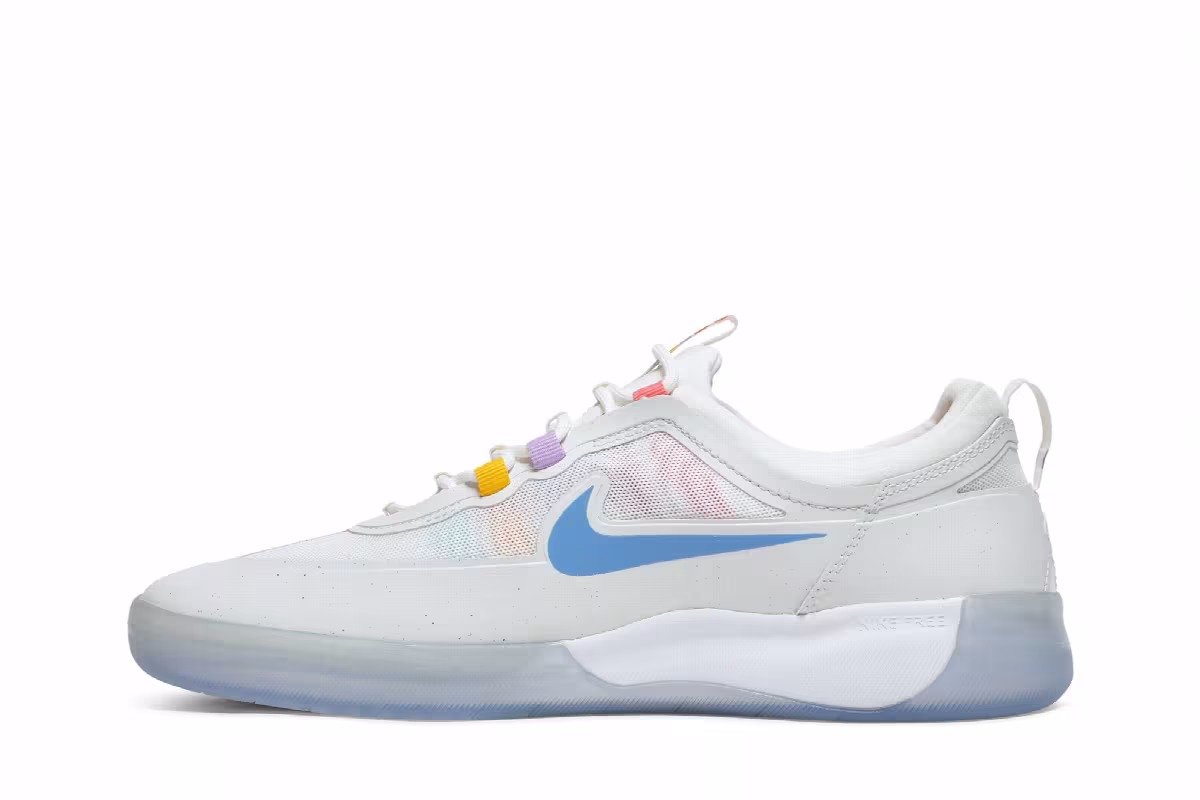 Nike Nyjah Free 2 SB Summit White Coast, view 4