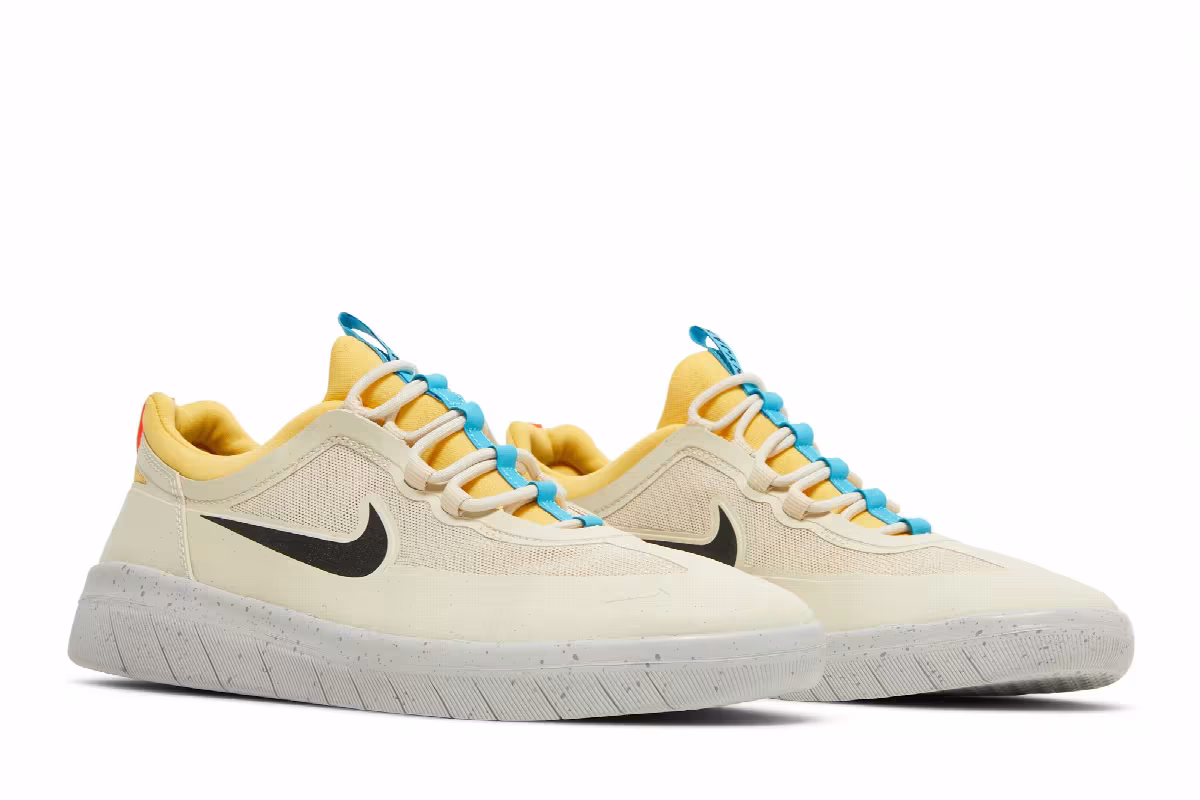 Nike Nyjah Free 2 SB Beach Topaz Gold, view 9