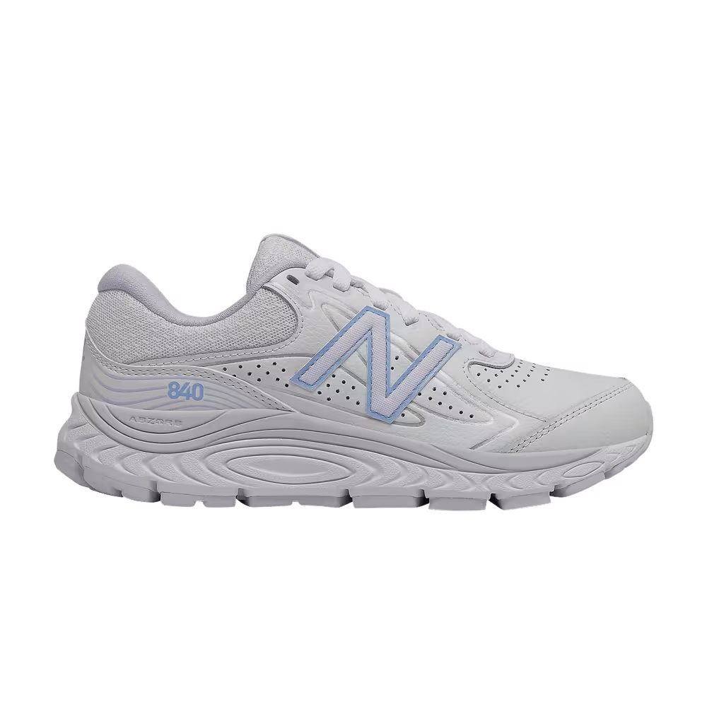 New Balance Women's 840v3 White Silent Grey