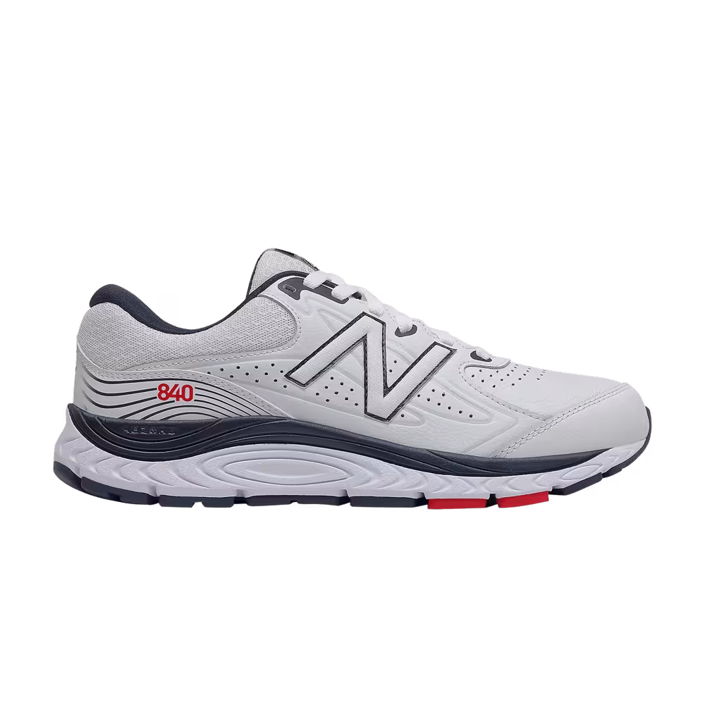 New Balance 840v3 2E Wide White Natural Indigo