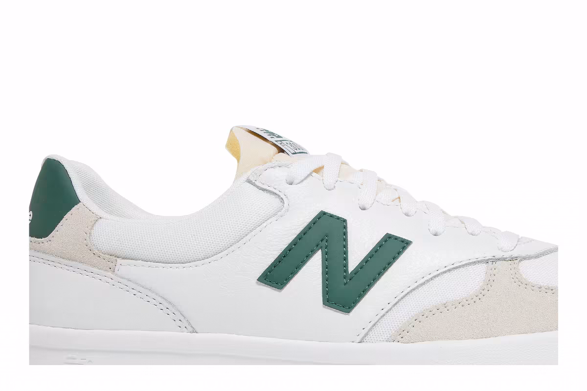 New Balance 300 White Green, view 3