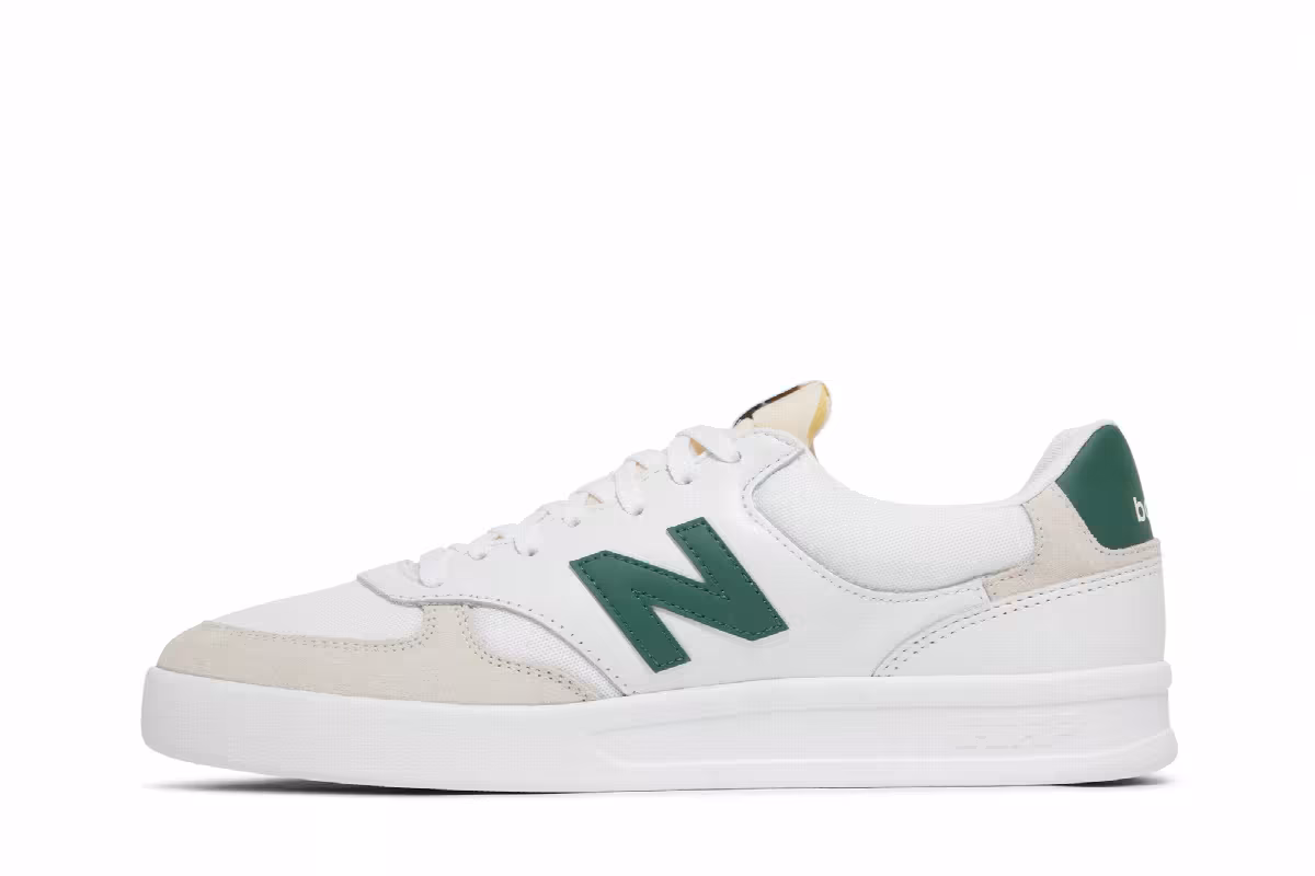 New Balance 300 White Green, view 4