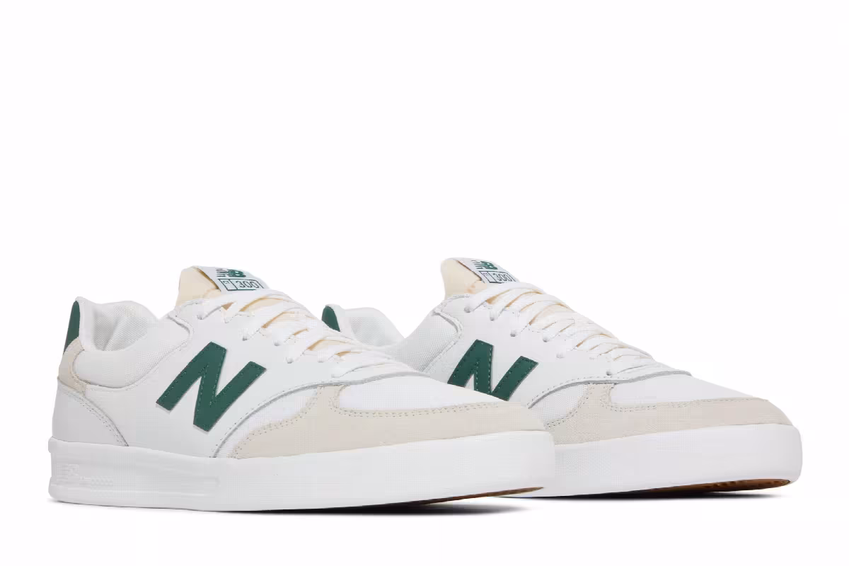 New Balance 300 White Green, view 9