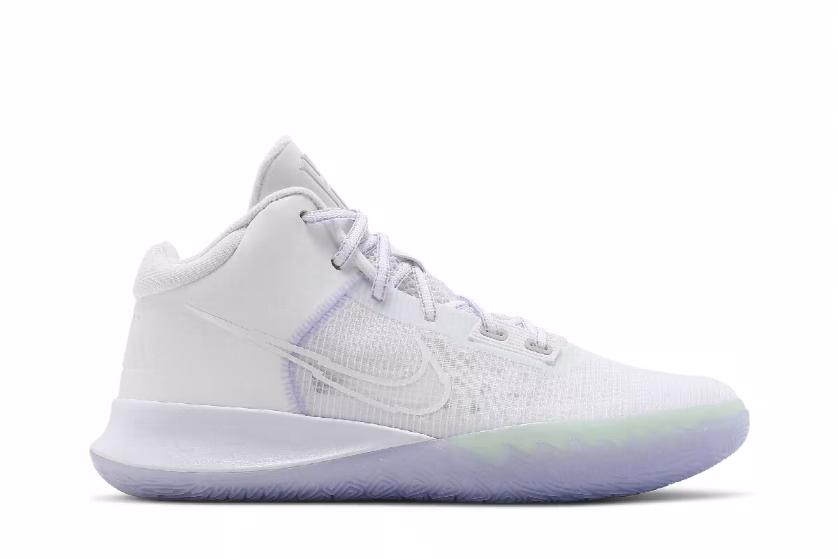 Nike Kyrie Flytrap 4 White Purple Pulse, view 2