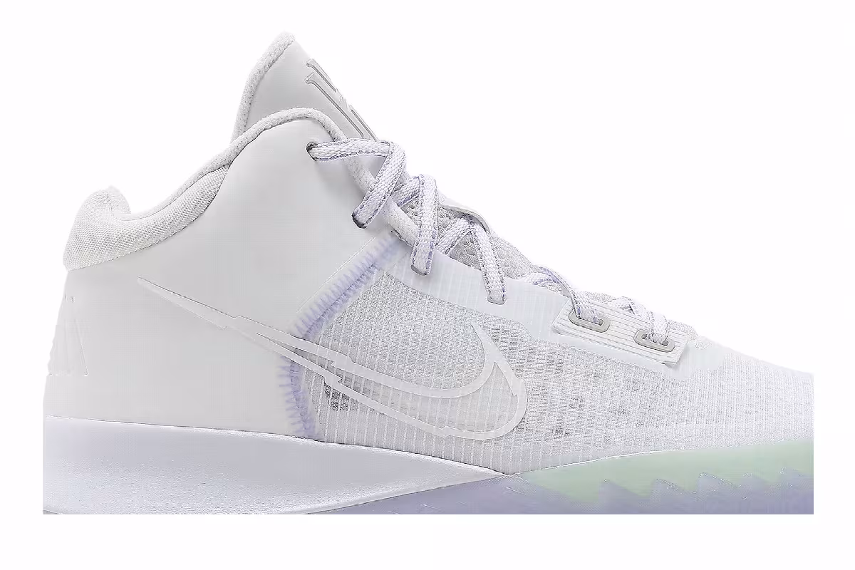 Nike Kyrie Flytrap 4 White Purple Pulse, view 3