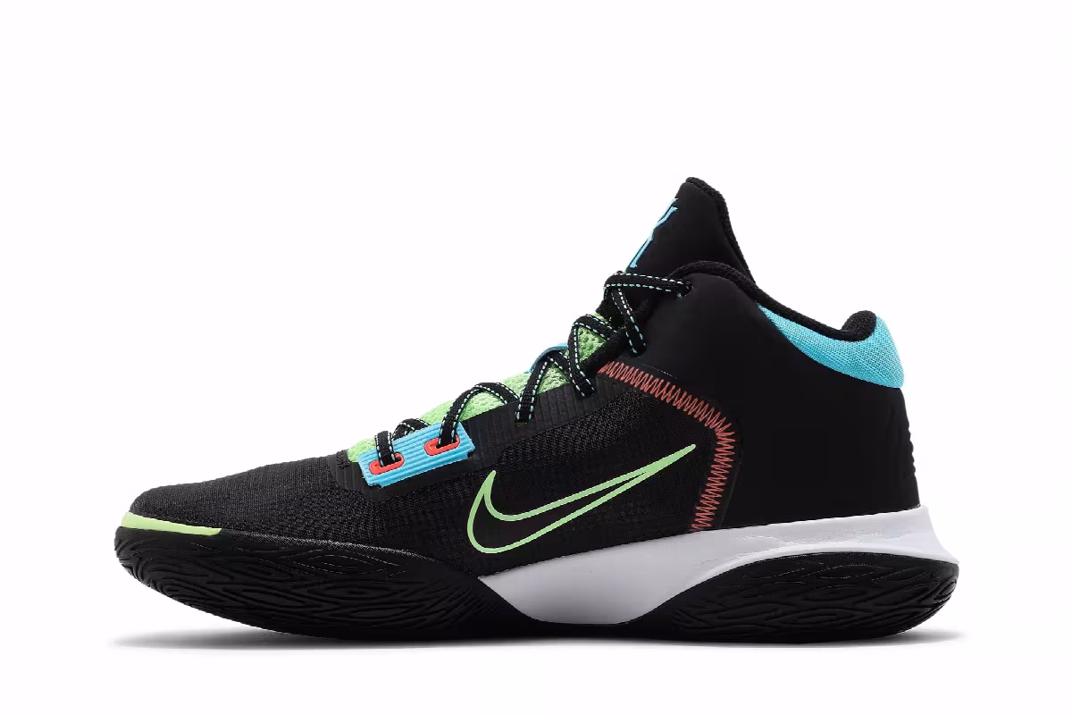 Nike Kyrie Flytrap 4 Black Lime Glow, view 4