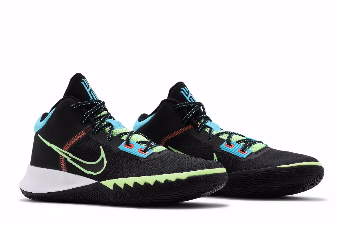 Nike Kyrie Flytrap 4 Black Lime Glow, view 9
