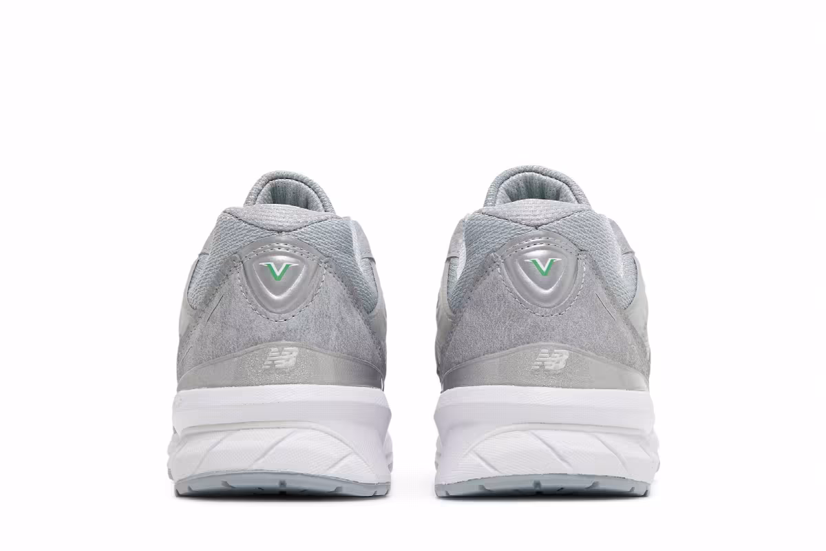 New Balance 990v5 Made In USA Vegan Grey, view 7