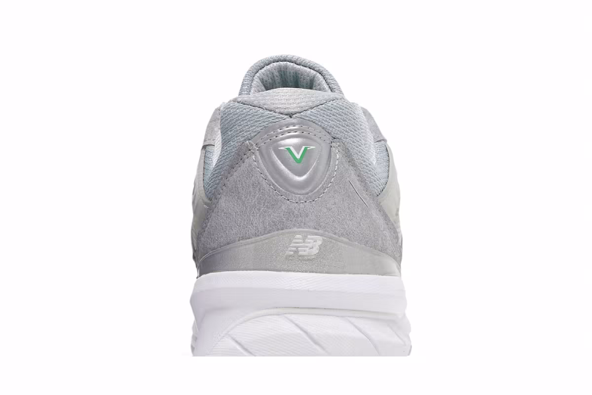 New Balance 990v5 Made In USA Vegan Grey, view 8