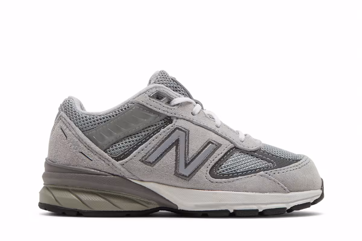 New Balance 990v5 Toddler Grey, view 2