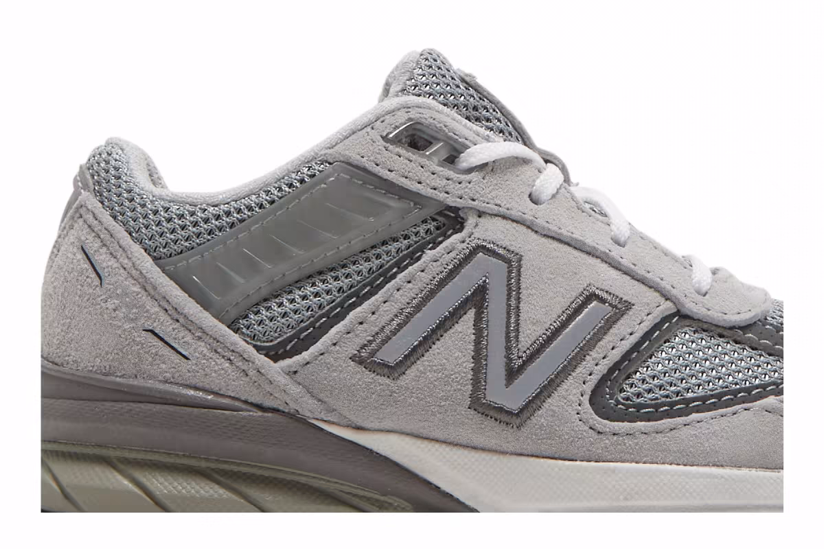 New Balance 990v5 Toddler Grey, view 3