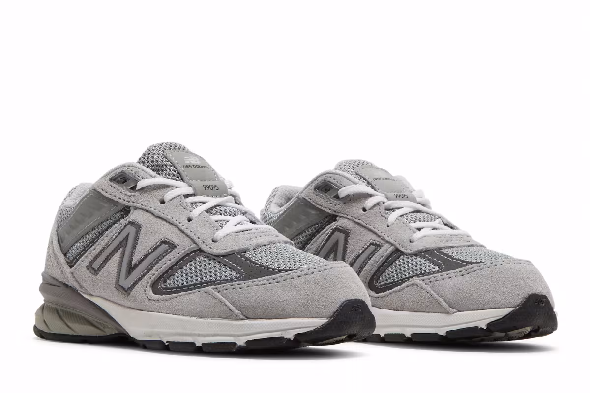 New Balance 990v5 Toddler Grey, view 9