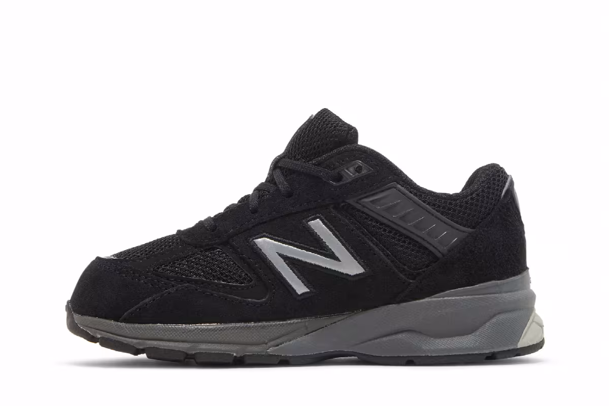 New Balance 990v5 Toddler Black, view 4