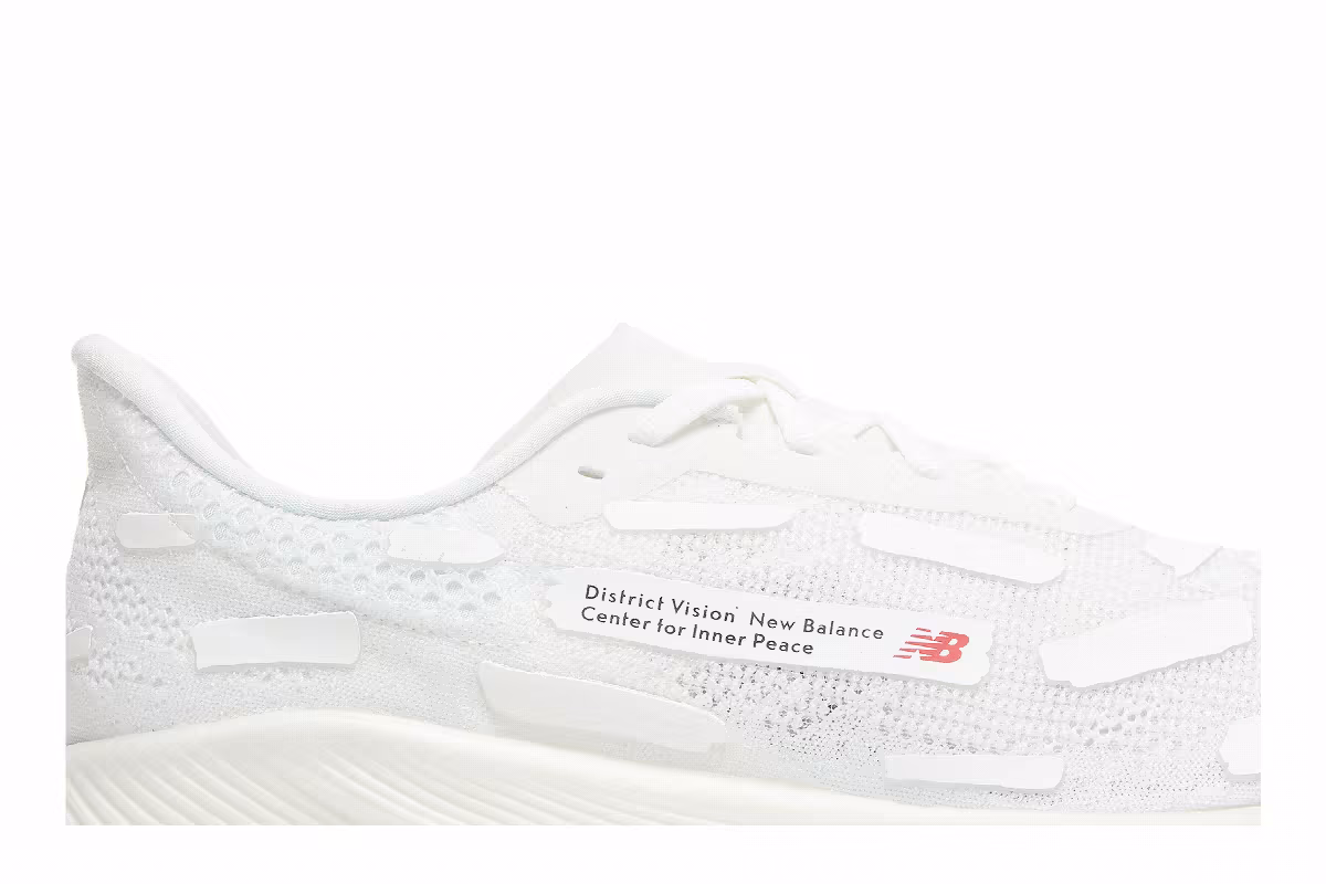 District Vision x New Balance FuelCell RC Elite v2 White, view 3