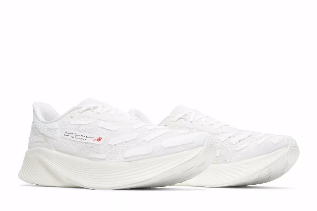 District Vision x New Balance FuelCell RC Elite v2 White, view 9