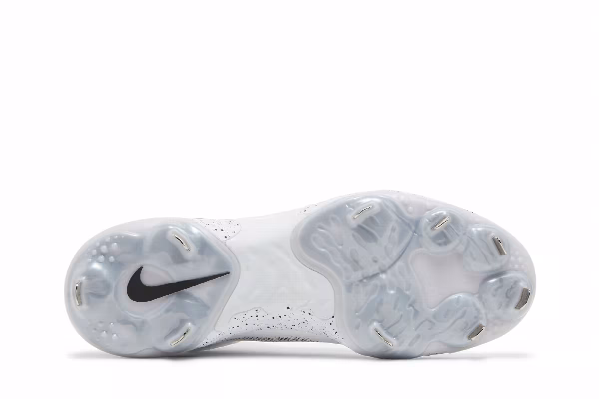 Nike Alpha Huarache Elite 3 Mid White, view 5