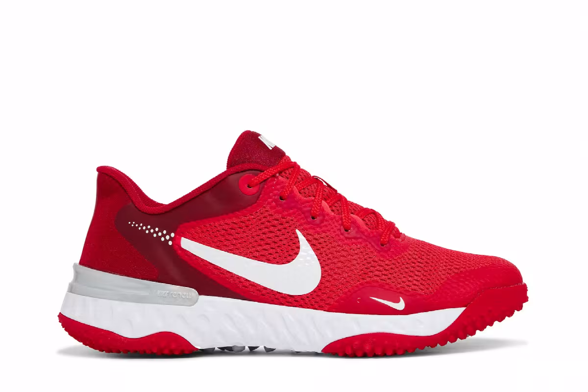 Nike Alpha Huarache Elite 3 Turf University Red, view 2