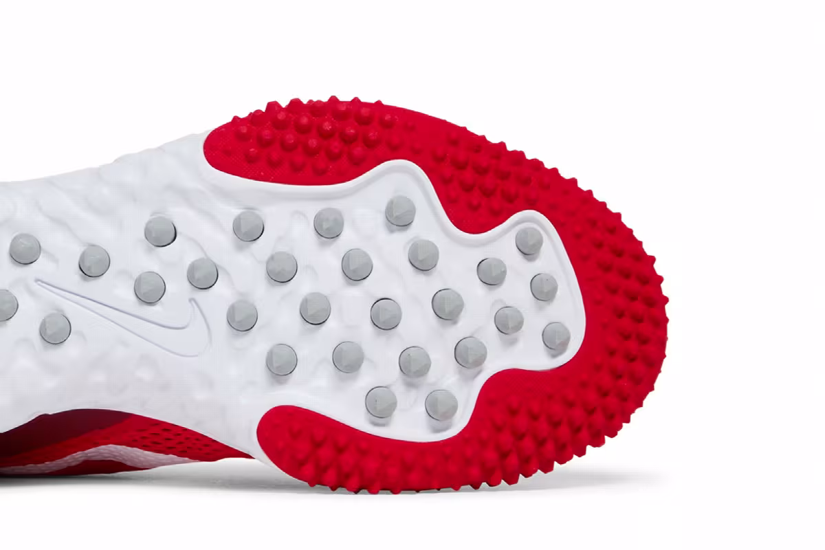 Nike Alpha Huarache Elite 3 Turf University Red, view 6