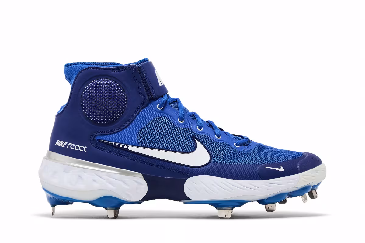Nike Alpha Huarache Elite 3 Mid Game Royal, view 2