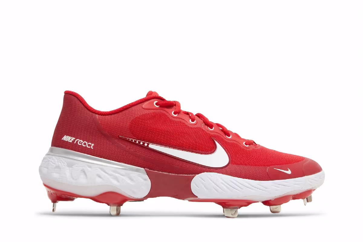 Nike Alpha Huarache Elite 3 Low University Red, view 2