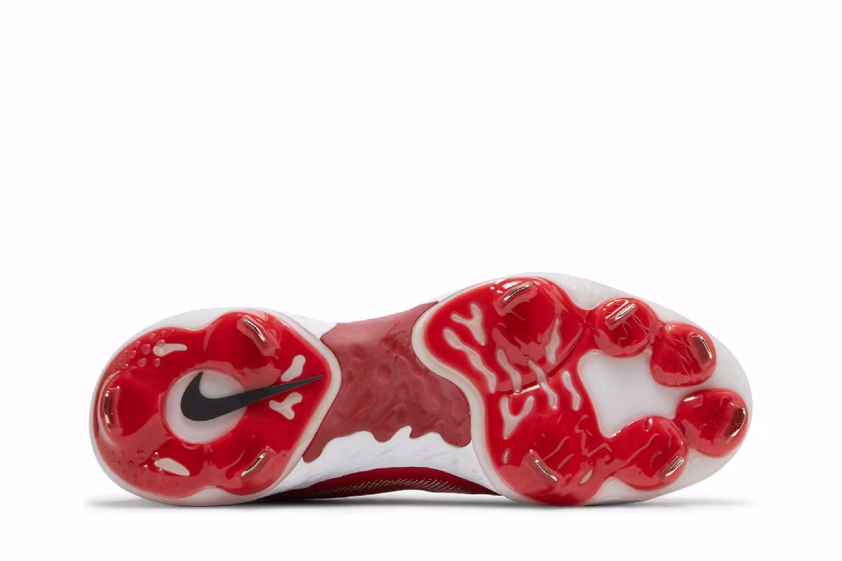 Nike Alpha Huarache Elite 3 Low University Red, view 5