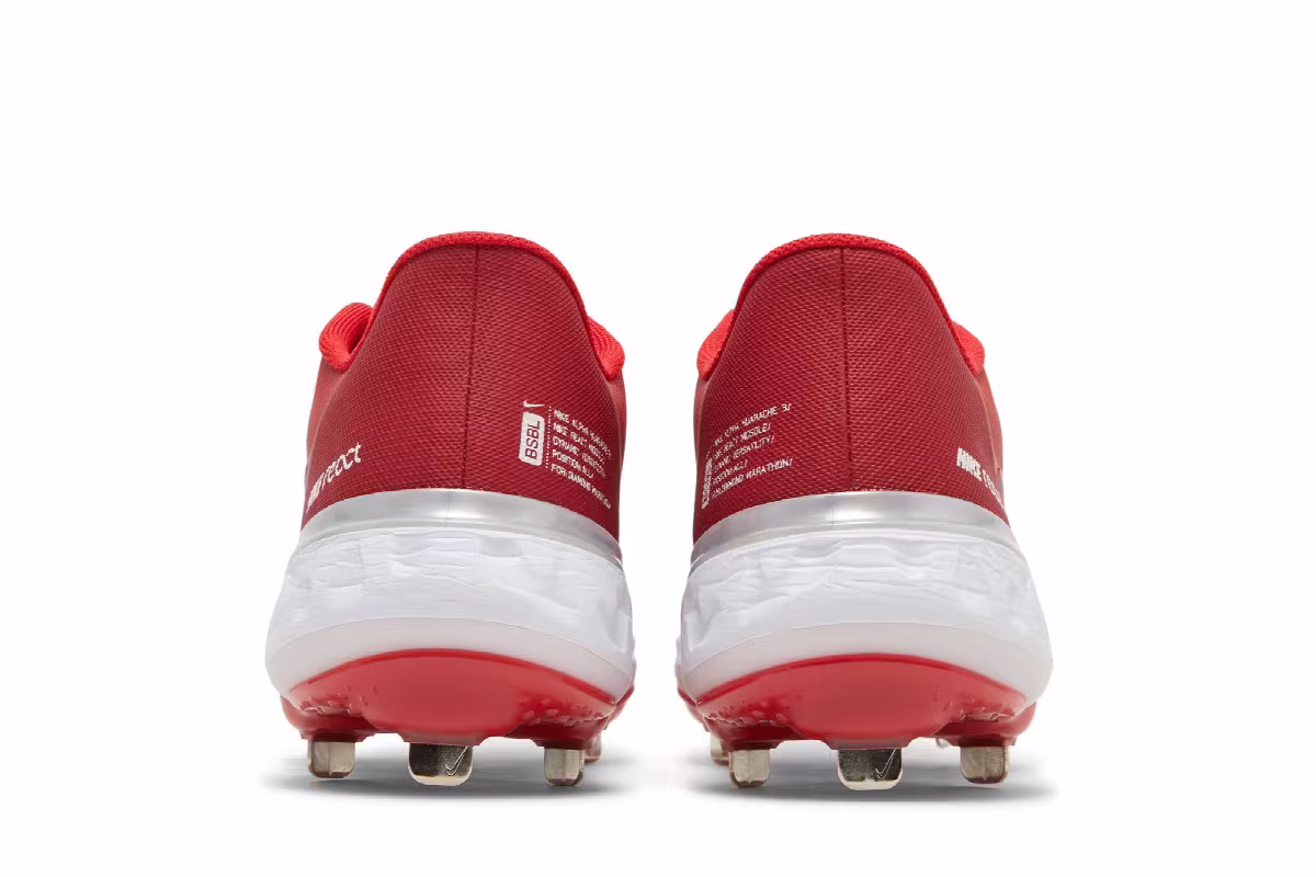 Nike Alpha Huarache Elite 3 Low University Red, view 7