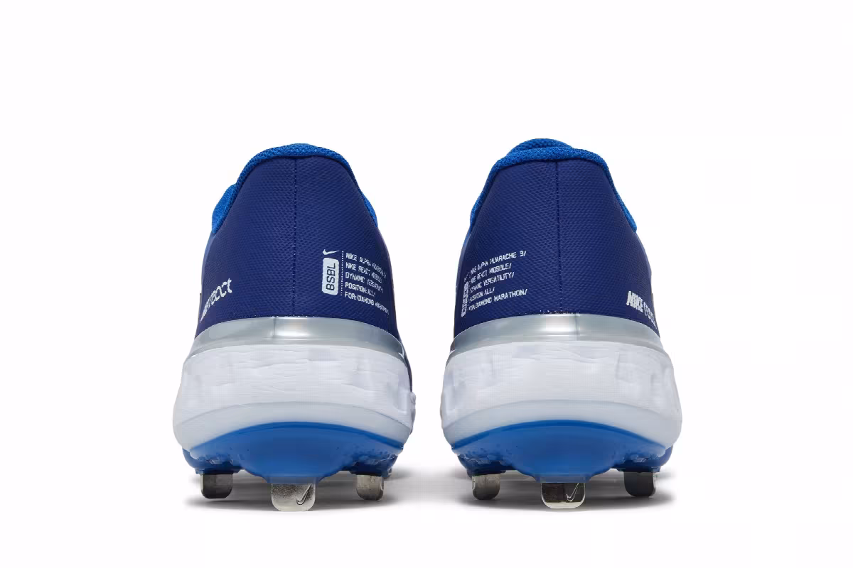 Nike Alpha Huarache Elite 3 Low Game Royal, view 7