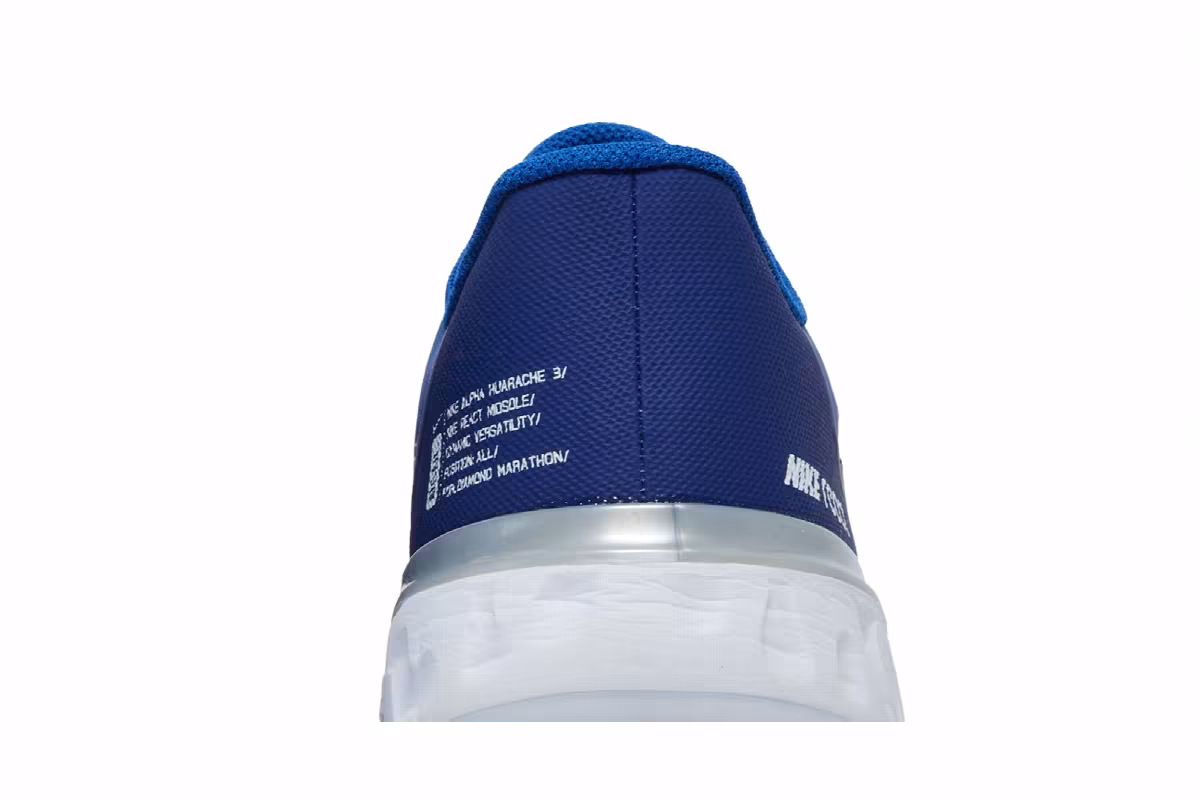 Nike Alpha Huarache Elite 3 Low Game Royal, view 8
