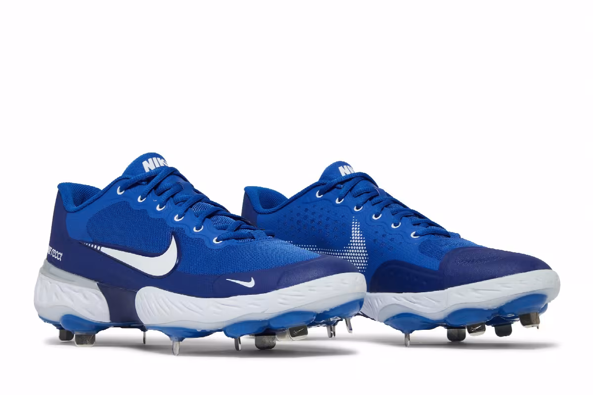 Nike Alpha Huarache Elite 3 Low Game Royal, view 9