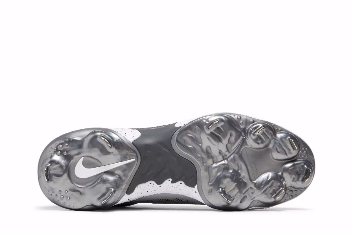 Nike Alpha Huarache Elite 3 Mid Light Smoke Grey, view 5
