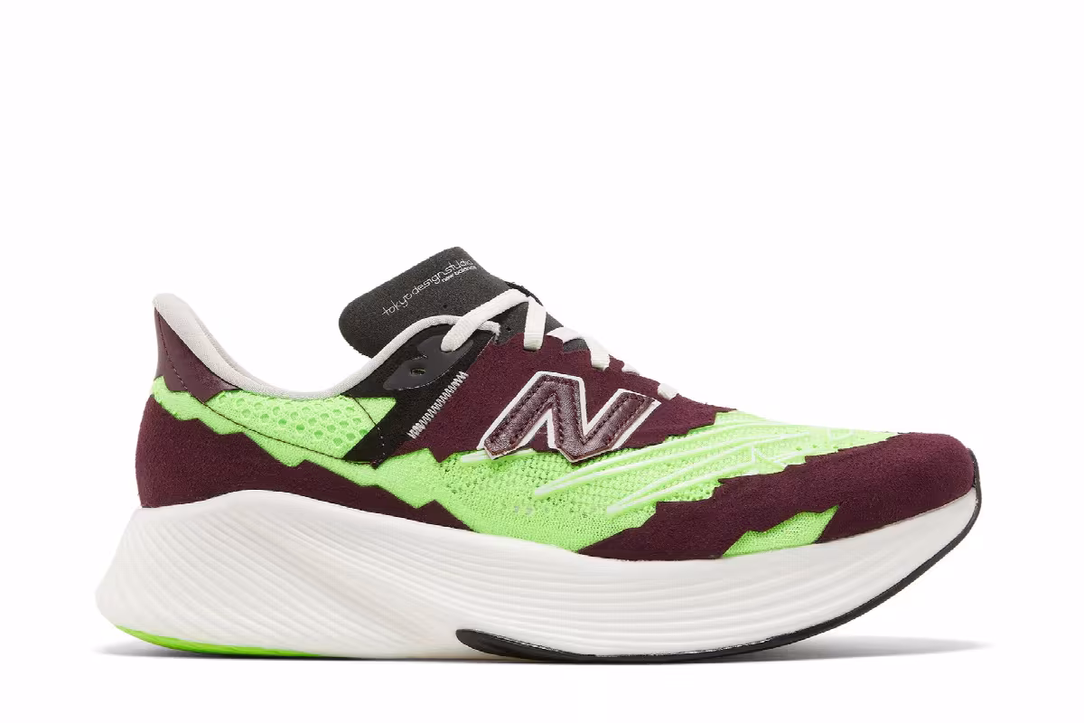 Stone Island x Tokyo Design Studio x New Balance FuelCell RC Elite v2 Energy Lime, view 2