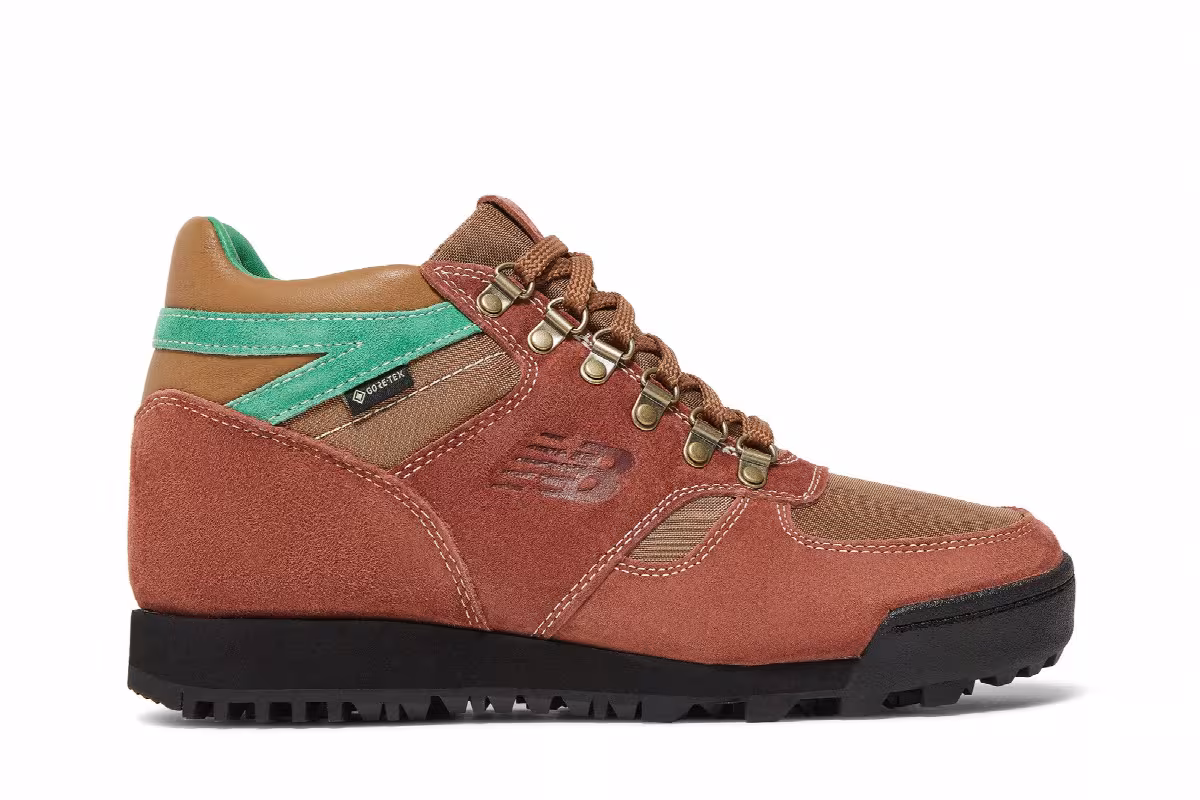 Aimé Leon Dore x New Balance Rainier Brown, view 2