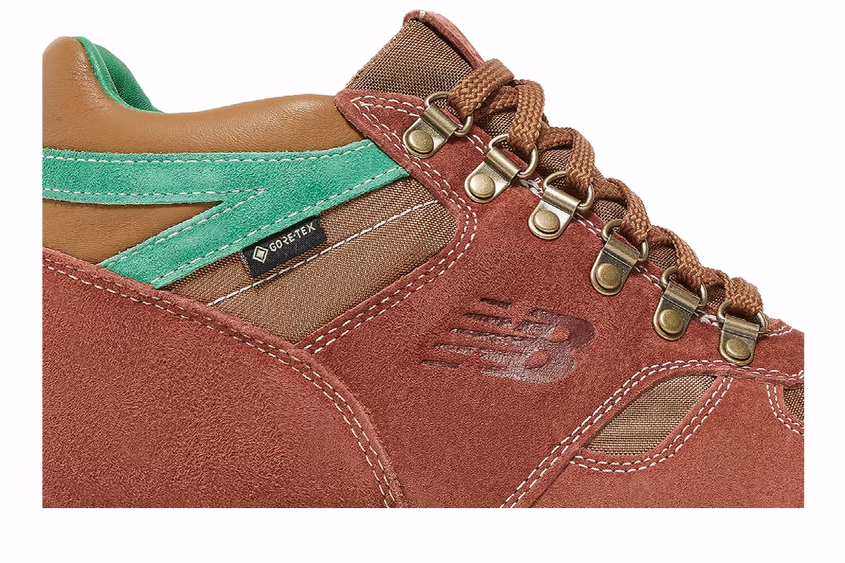 Aimé Leon Dore x New Balance Rainier Brown, view 3