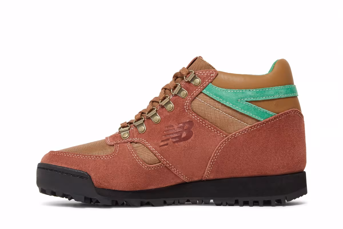 Aimé Leon Dore x New Balance Rainier Brown, view 4