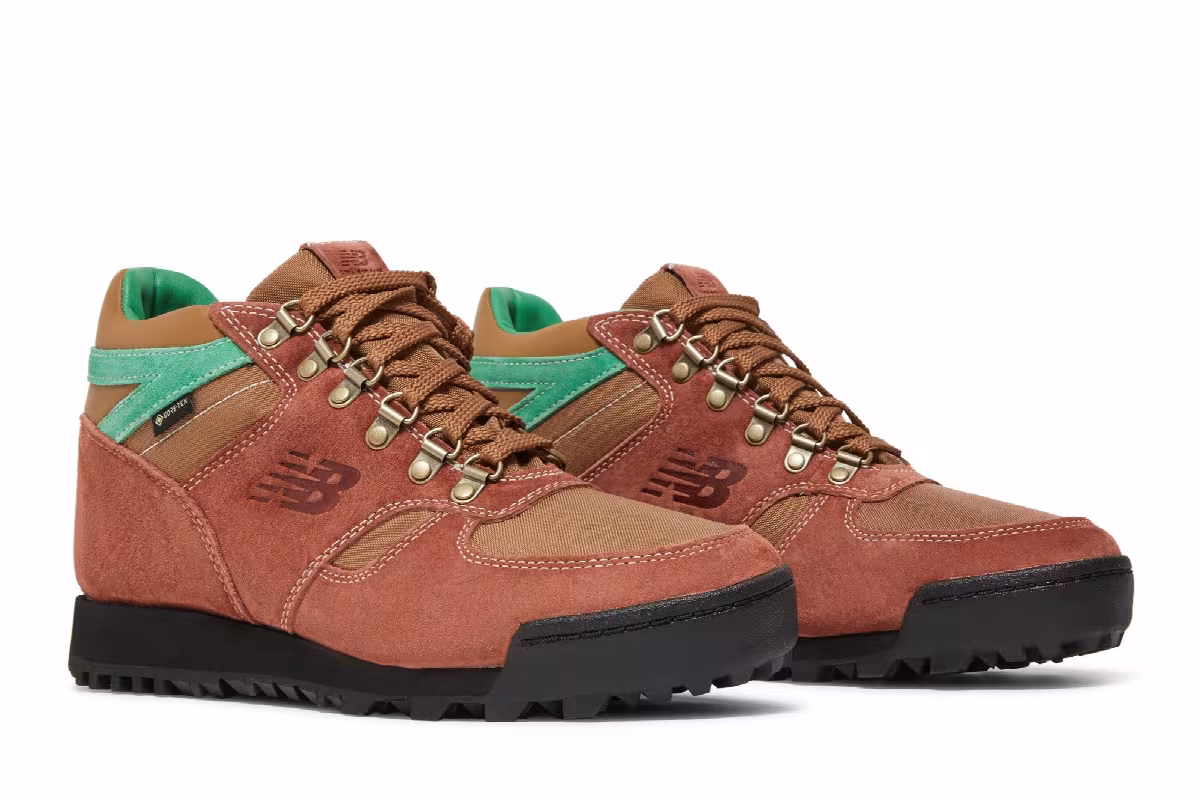 Aimé Leon Dore x New Balance Rainier Brown, view 9