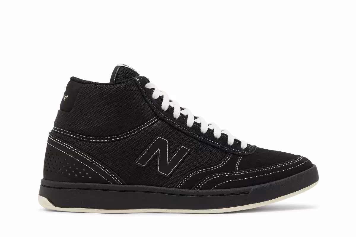 New Balance Numeric 440 High Black, view 2