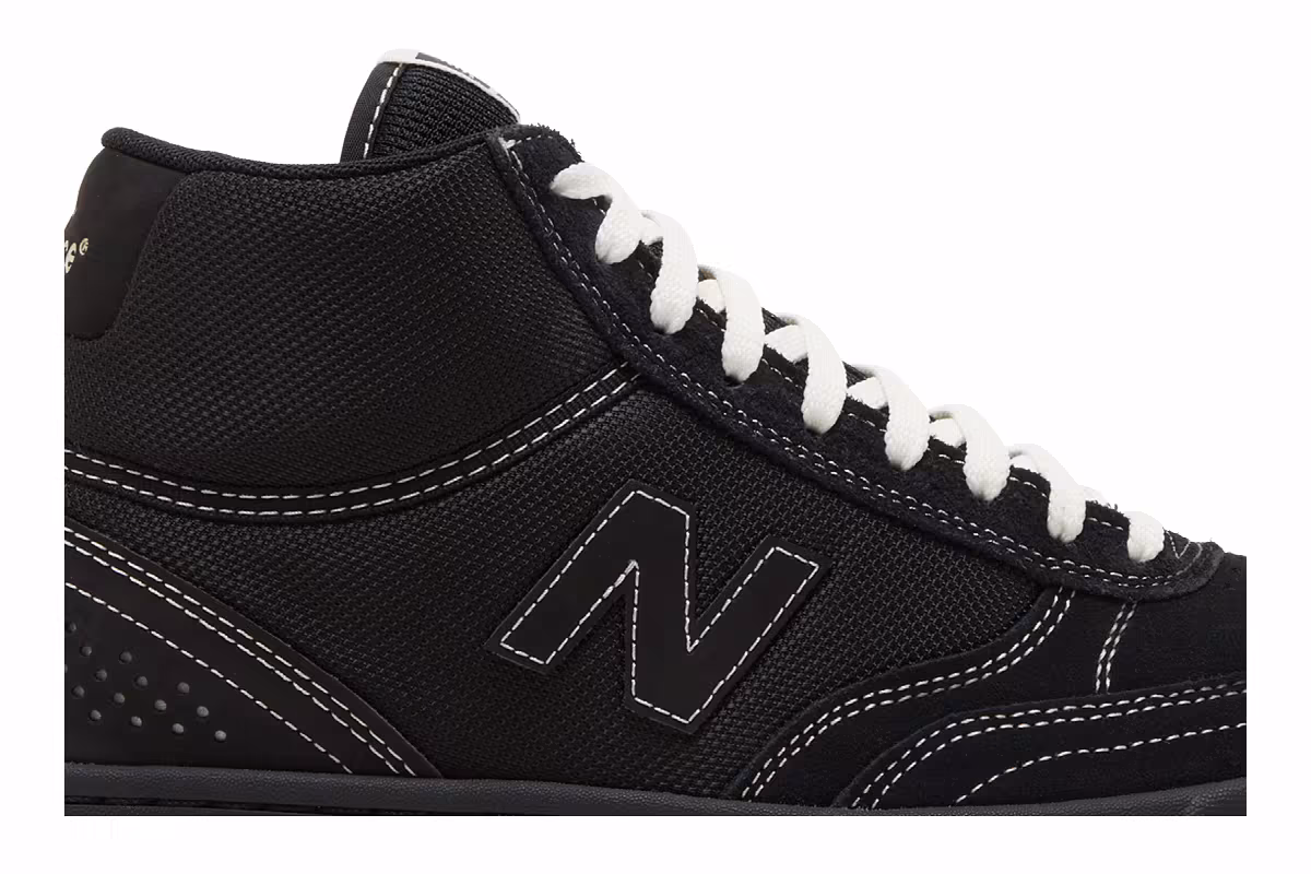 New Balance Numeric 440 High Black, view 3
